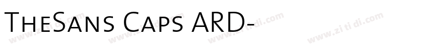 TheSans Caps ARD字体转换 TheSans Caps ARD字体转换